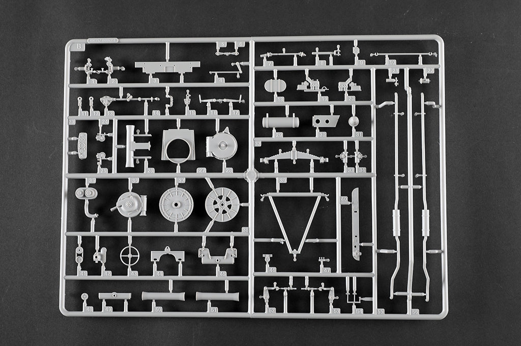 Trumpeter 09575 Schwerer Zugkraftwagen 18 t Sd.Kfz.9 Artillery Version 1/35 – Bild 20