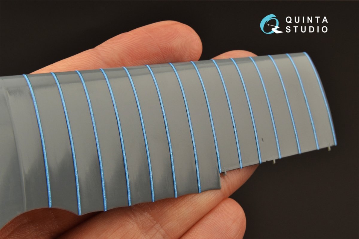 Quinta Studio QP48004 Blue rib tapes for Fokker Dr.(F)I-D.VII 1/48 – immagine 5