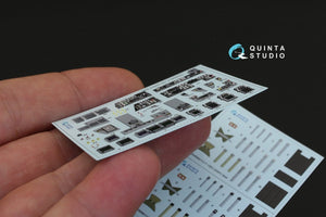 Quinta Studio QD48090 F-15E 3D-Printed &amp;amp; coloured Interior on decal paper (for GWH kit) 1/48 – Bild 4