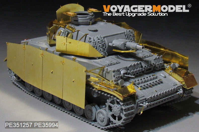 Voyager Model PE351257 WWII German Pz.Kpfw.IV Ausf.F1 LateProduction Basic For DRAGON 6957 1/35 – zdjęcie 6