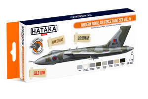 Hataka HTK-CS97 Modern Royal Air Force paint set vol. 5 (8x17ml)