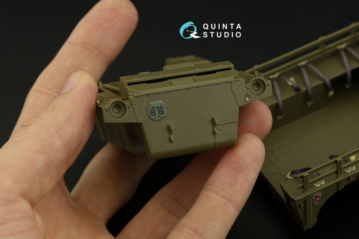 Quinta Studio QD35051 Gama Goat family 3D-Printed &amp;amp; coloured Interior on decal paper (Tamiya) 1/35 – immagine 8