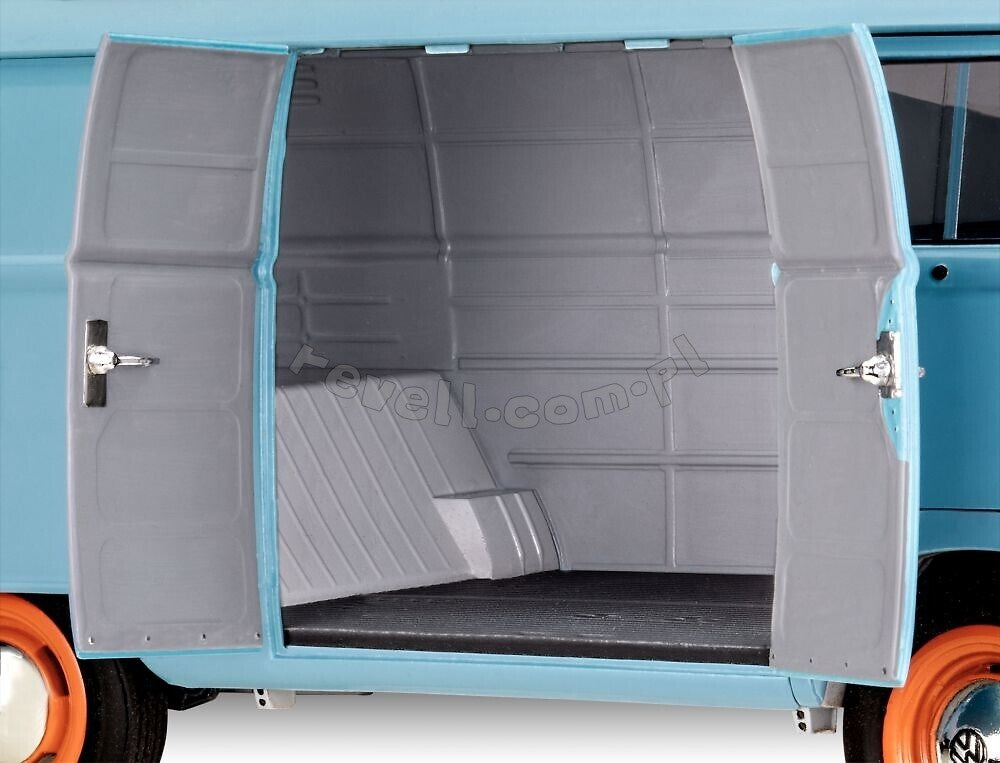 Revell 07726 VW T1 Panel Van - Gulf Decoration 1/24 – immagine 6
