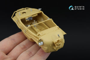 Quinta Studio QD+35145 Schwimmwagen Type 166 3D-Printed &amp;amp; coloured Interior on decal paper (Tamiya) (with 3D-printed resin parts) 1/35 – immagine 10