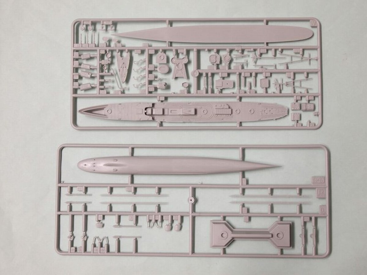 Pit-Road W138 IJN Destroyer Umikaze with hull parts 1/700 – immagine 4