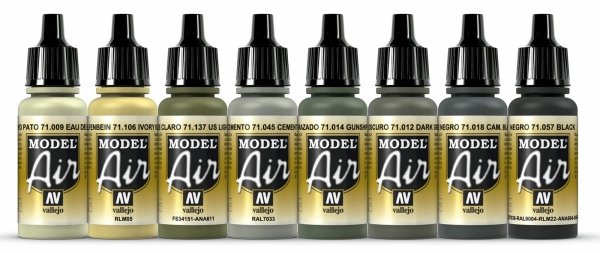 Vallejo 71621 Cold War &amp;amp; Modern Russian Green Patterns 8x17ml – immagine 2