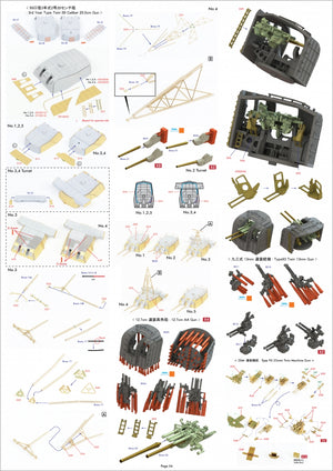 Pontos 37035F1 IJN Heavy Cruiser Mogami 1942 Detail Up Set 1/350 – Bild 13