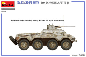 MiniArt 35431 Sd.Kfz.234/3 With 2cm Schwebelafette 38 1/35 – immagine 15