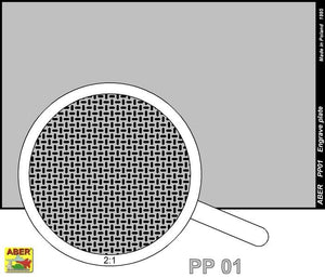 Plaque à graver Aber PP01 (88 x 57 mm) - motif 01 – image 2
