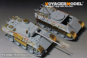 Voyager Model PE35982 WWII German Panther D Tank Early version Basic For TAKOM 2103 1/35 – Bild 11