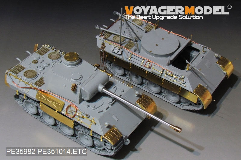 Voyager Model PE35982 WWII German Panther D Tank Early version Basic For TAKOM 2103 1/35 – Bild 11