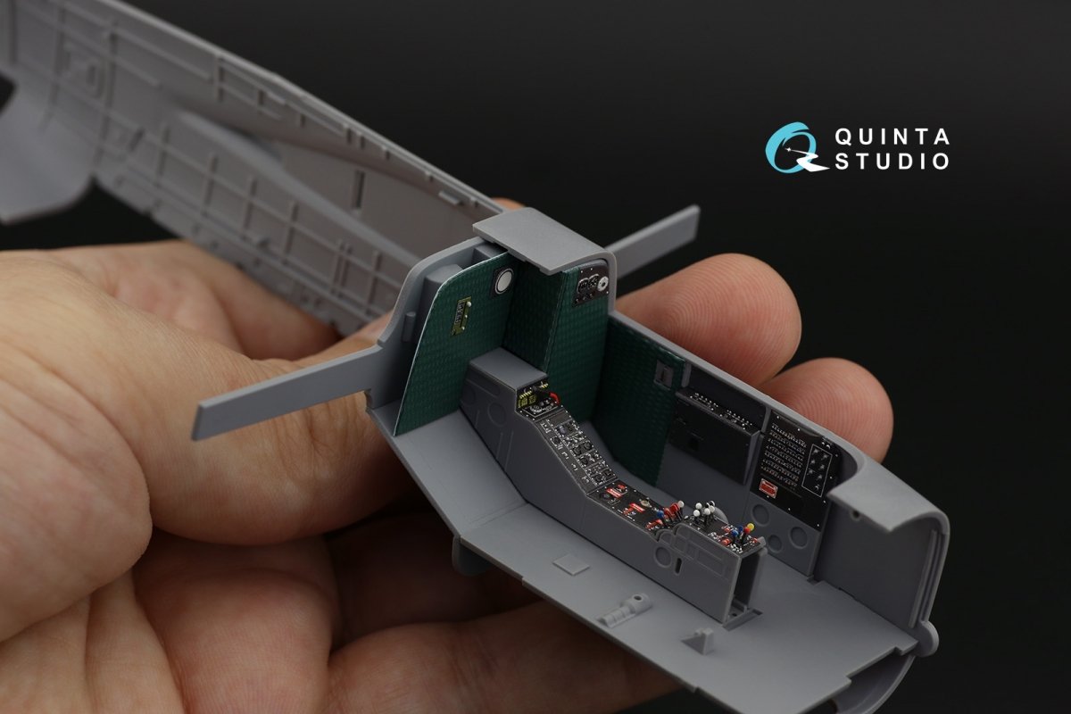 Quinta Studio QD48237 B-26K 3D-Printed &amp;amp; colored Interior on decal paper (ICM) 1/48 – image 10