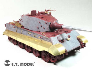 E.T. Model E35-259 WWII German KING TIGER（Henschel Turret）Basic (For MENG Kit) 1/35 – imagen 4