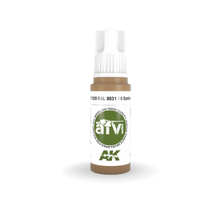 AK Interactive AK11326 RAL 8031 F9 Sandbraun 17ml – immagine 2