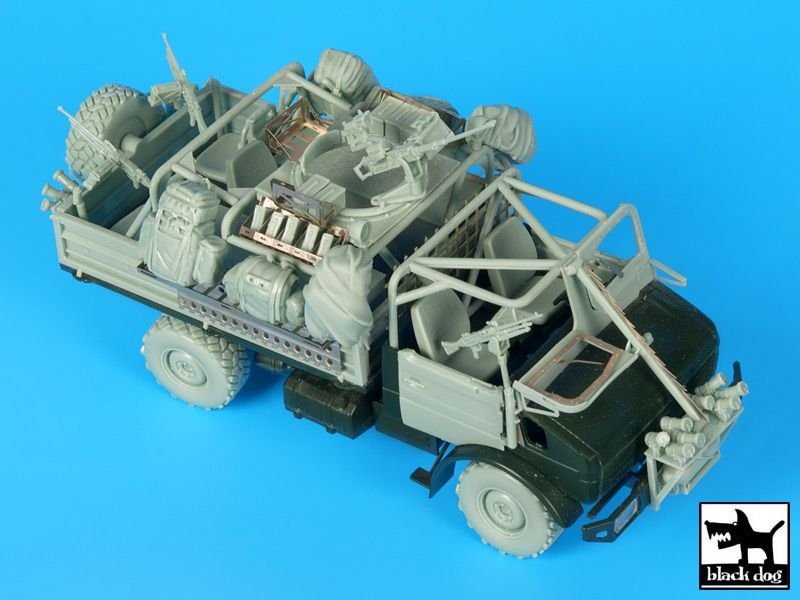 Black Dog T35182 Unimog Belgian special forces accessories set 1/35 – Bild 5