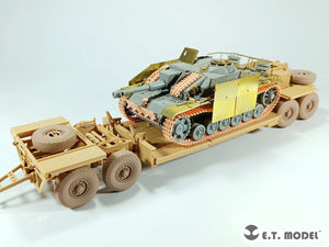 E.T. Model P35-123 WWII German Tank Transporter Sd.Ah.116 Sagged wheels For TAMIYA Kit 1/35 – Bild 5
