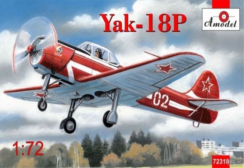 A-Model 72318 Yak-18P 1/72