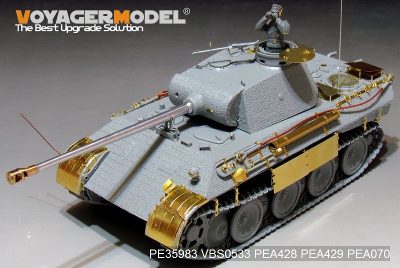Voyager Model PE35983 WWII German Panther D Tank Late version Basic For TAKOM 2104 1/35 – image 10