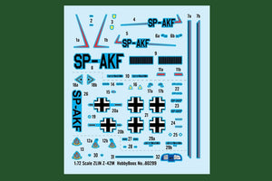 Hobby Boss 80299 ZLIN Z-42M 1/72 – image 4