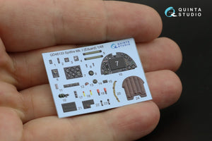 Quinta Studio QD48133 Spitfire Mk.I 3D-Printed &amp;amp; coloured Interior on decal paper (Eduard) 1/48 – zdjęcie 8
