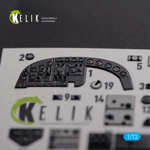 KELIK K72107 KI-21 interior 3D decals for ICM kit 1/72 – Bild 7