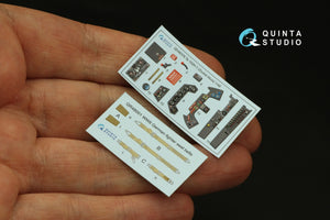 Quinta Studio QD48376 Ta 152H 3D-Printed &amp;amp; coloured Interior on decal paper (Zoukei Mura) 1/48 – Bild 5