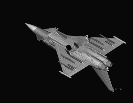 Hobby Boss 80265 EF-2000B Eurofighter Typhoon 1/72 – immagine 7
