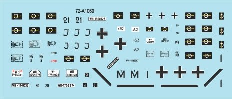 Star Decals 72-A1069 1. Skijäger Division. 1/72 – Bild 3