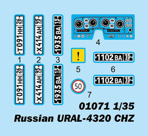 Trumpeter 01071 Russian URAL-4320 CHZ 1/35 – Bild 6