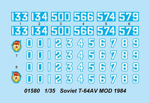 Trumpeter 01580 Soviet T-64AV MOD 1984 1/35 – Bild 10