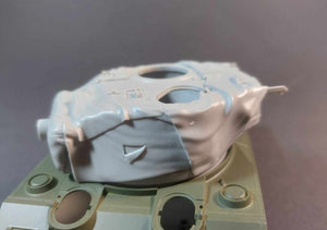 Panzer Art RE35-785 M4 Sherman M23 turret with canvas winter camouflage cover 1/35 – Bild 4