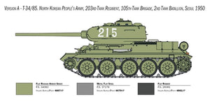Italeri 6585 T-34/85 Guerre de Corée 1/35  – image 3