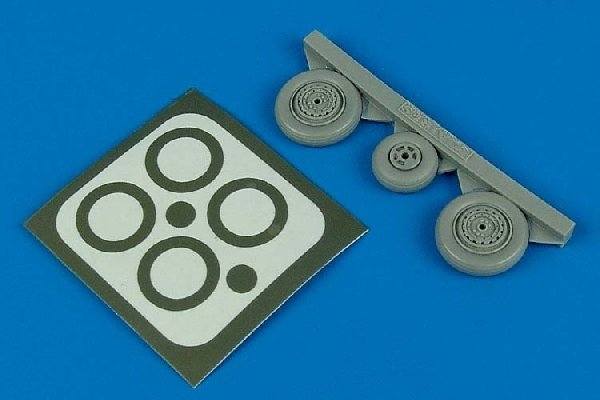 Aires 4416 MiG-17 Fresco wheels & paint masks 1/48 HOBBY BOSS
