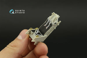Quinta Studio QD32157 F-15C Late/F-15J late 3D-Printed &amp;amp; coloured Interior on decal paper (Tamiya) 1/32 – imagen 8