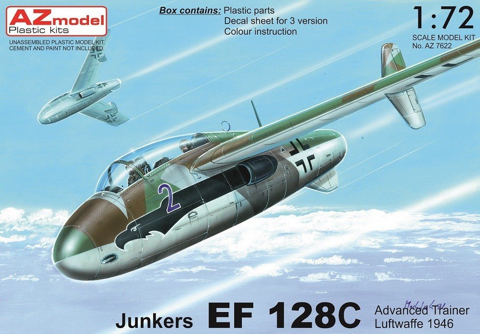 AZ Model AZ7622 Junkers EF 128C “Advanced trainer” 1/72