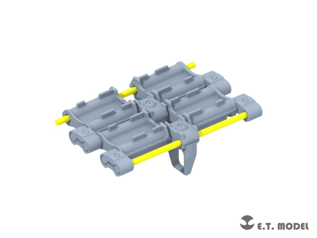 E.T. Model P35-067 Russian T-80 MBT Family Workable Track (Type 1) 3d Printed 1/35 – imagen 2