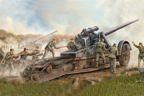 Trumpeter 02313 German 17cm Kanone 18 Heavy Gun 1/35