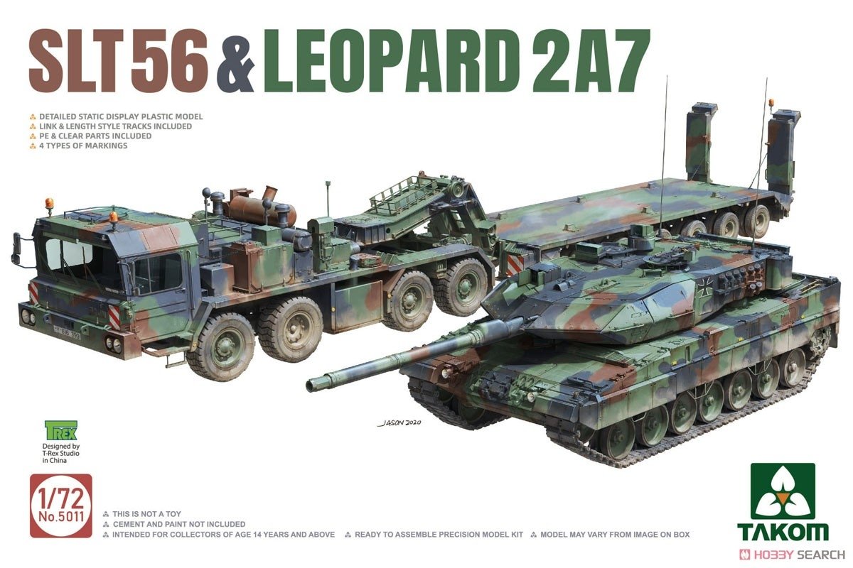 Takom 5011 SLT56 &amp;amp; Leopard 2 A7 1/72