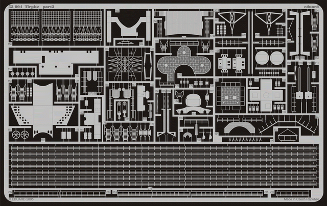 Eduard 53004 Tirpitz 1/350 Tamiya
