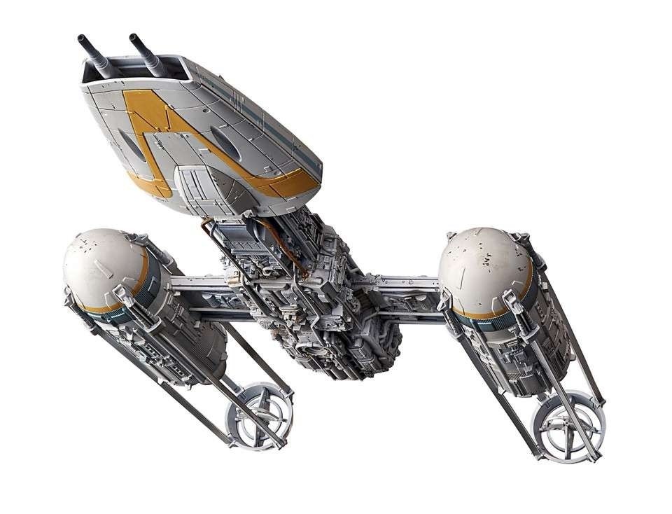 Revell 01209 Star War Y-Wing Starfighter - Bandai 1/72 – zdjęcie 3