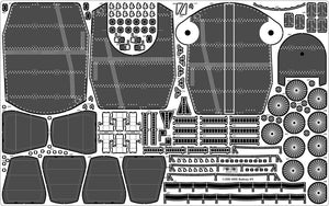 Pontos 23007F1 HMS RODNEY 1942 Detail Up Set 1/200 – zdjęcie 26