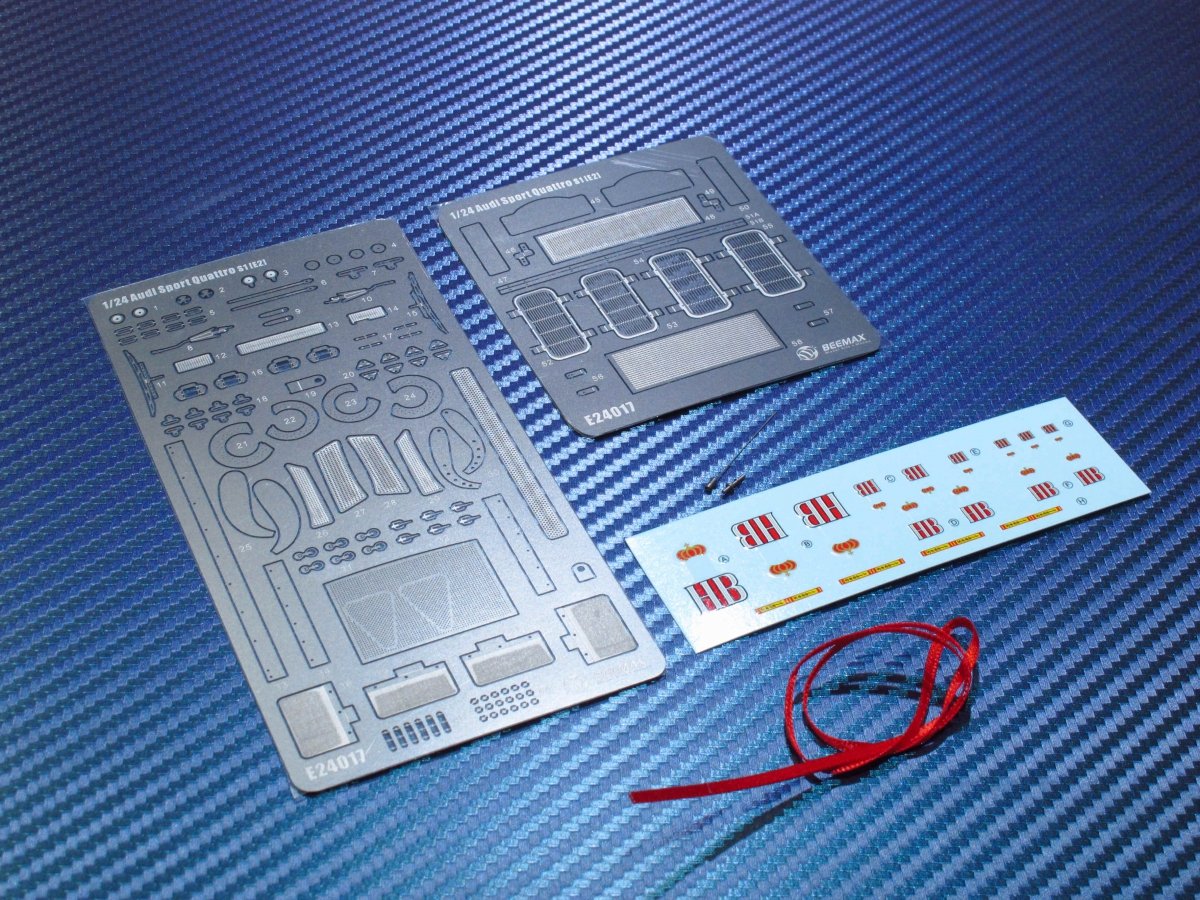 Beemax E24017 Audi Sport Quattro S1 [E2] Detail up set 1/24 – immagine 2