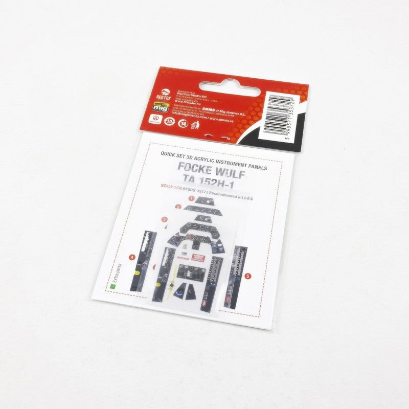 Red Fox Studio QS-32173 Ta 152H-1 for SWS kit 1/32