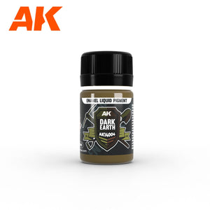 AK Interactive AK14033 MUD SET – ENAMEL LIQUID PIGMENT SET 3x35ml