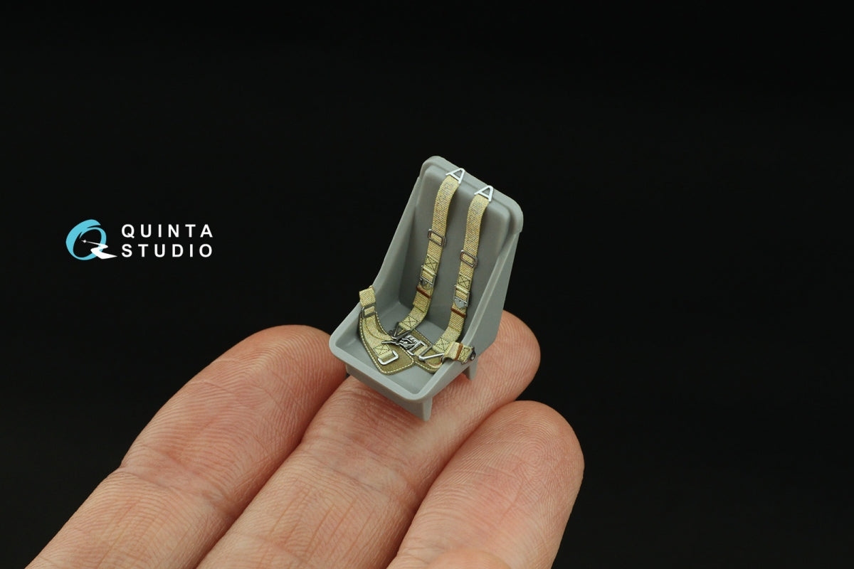Quinta Studio QR+32033 WWII Luftwaffe fighter seatbelts (with metal buckles) (All kits) 1/32 – Bild 3