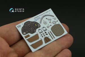 Quinta Studio QD32205 I-16 Type 10/17 3D-Printed coloured Interior on decal paper (ICM) 1/32 – immagine 9
