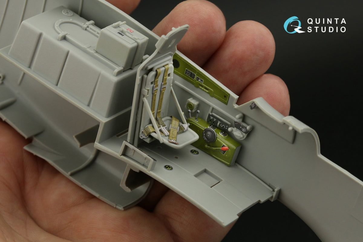 Quinta Studio QD32144 P-51D Mustang 3D-Printed &amp;amp; coloured Interior on decal paper (Trumpeter) 1/32 – imagen 11
