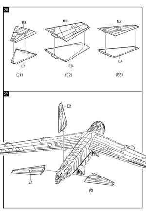 Modelcollect UA72210 B-52G Early Type 1967-1972 in Linebacker II Vietnam war 1/72 – zdjęcie 7