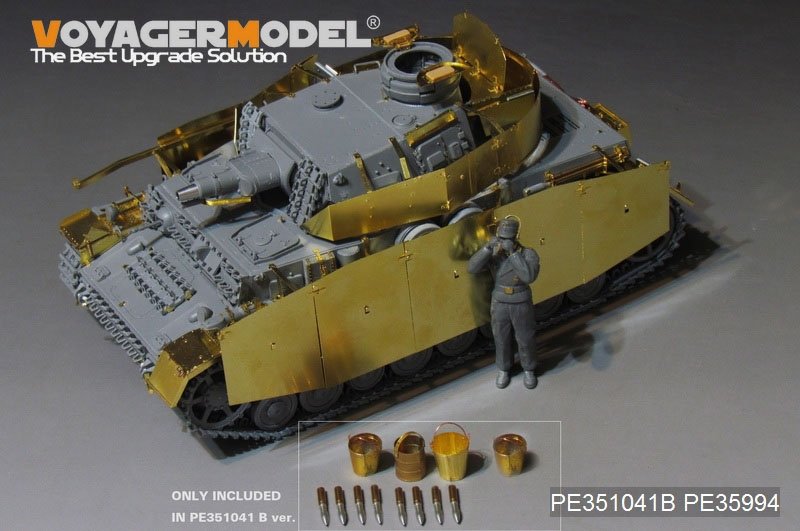 Voyager Model PE35993 WWII German Pz.Kpfw.IV Ausf.G（LateProduction）Basic For Border 35001 1/35 – Bild 20
