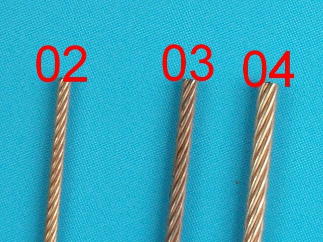 Eureka XXL LH-03 0.9mm x 50cm Metal wire rope, linka holownicza – Bild 2